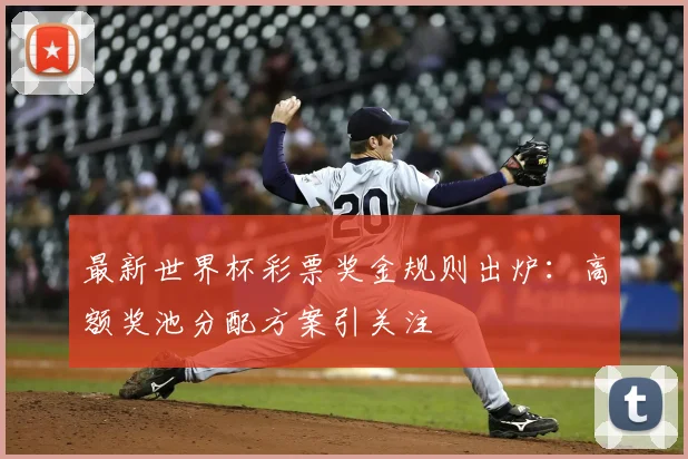 最新世界杯彩票奖金规则出炉：高额奖池分配方案引关注