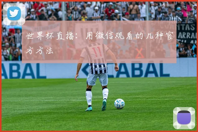 世界杯直播：用微信观看的几种官方方法