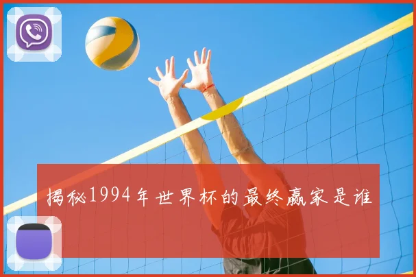 揭秘1994年世界杯的最终赢家是谁